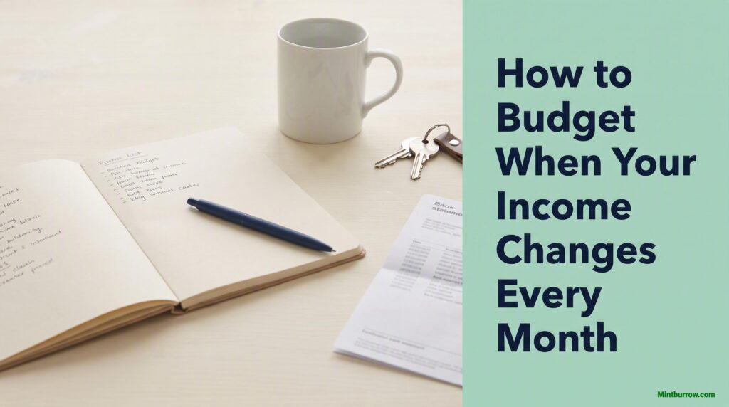 how to budget with irregular income