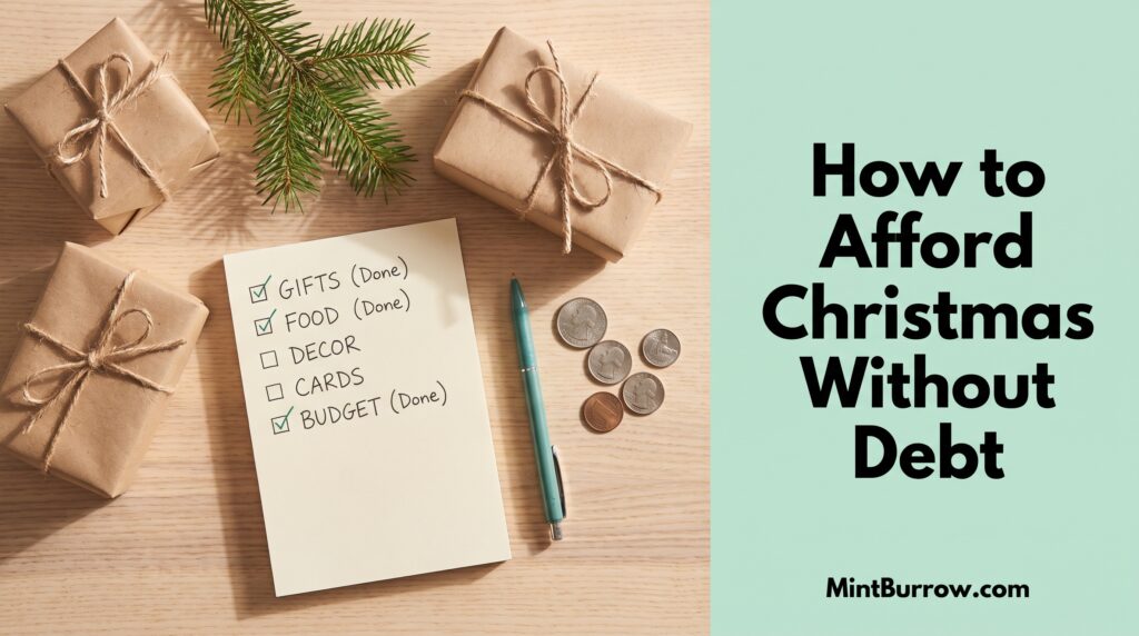 how to afford Christmas