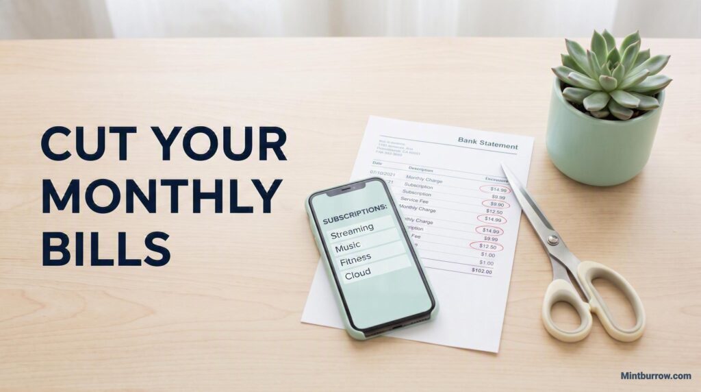 monthly bills